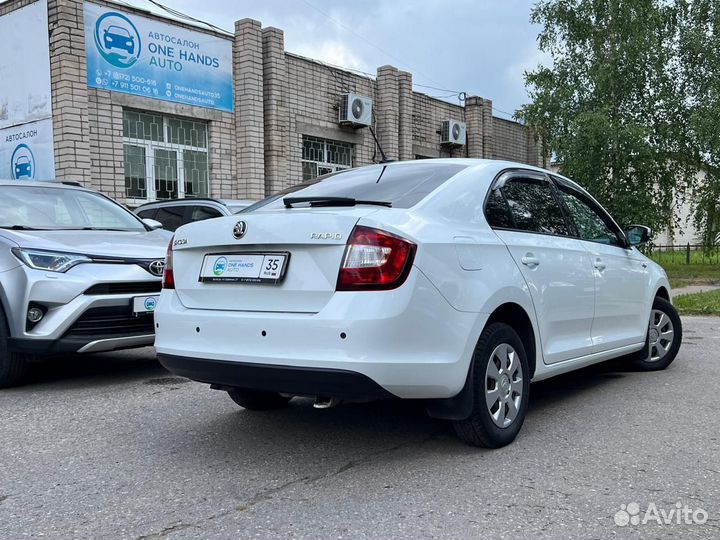 Skoda Rapid 1.6 МТ, 2019, 75 665 км