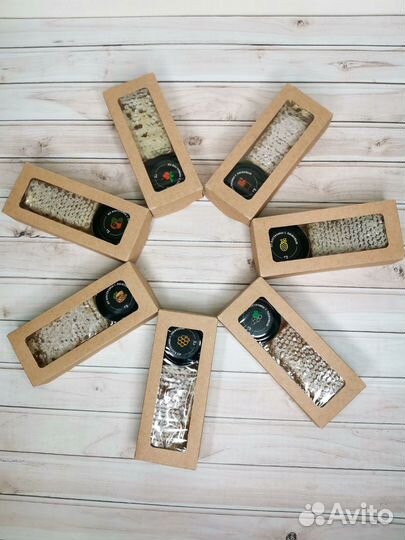 Необычные подарки с мёдом и сотами