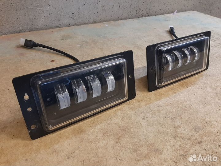 Противотуманные фары на ваз LED