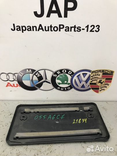 Накладка номера передняя Audi A6 С7 cgwb 2011