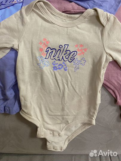 Боди nike для девочки 68-74