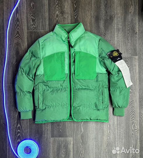 Stone island пуховик (5 цветов )