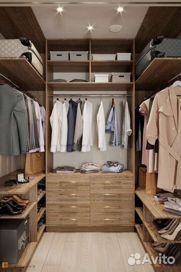 Гардеробная на заказ