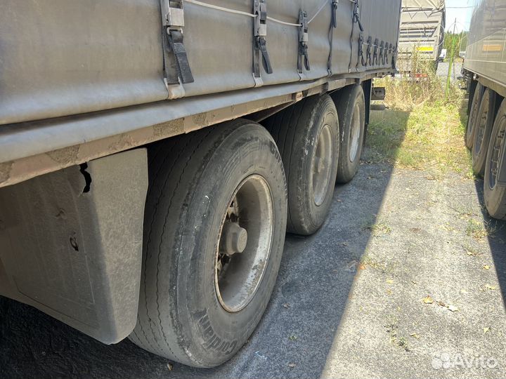 Полуприцеп шторно-бортовой Krone SDP27, 2003