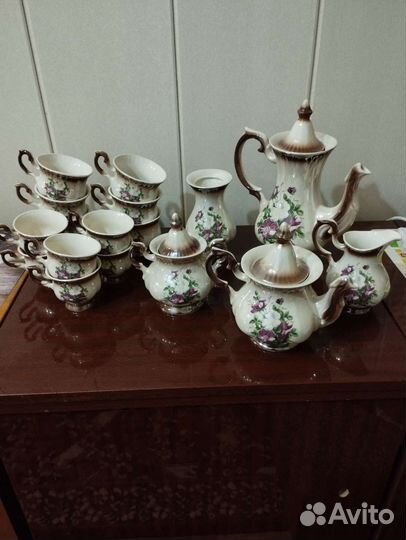 Чайно кофейный сервиз