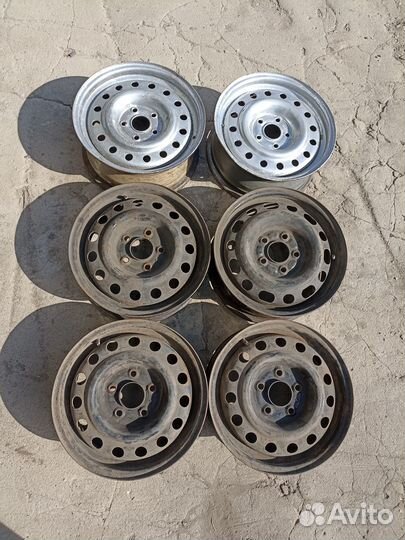 Диски штампованные на 15, kia, Hyundai, волга