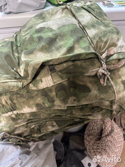 Костюм горка на флисе мох