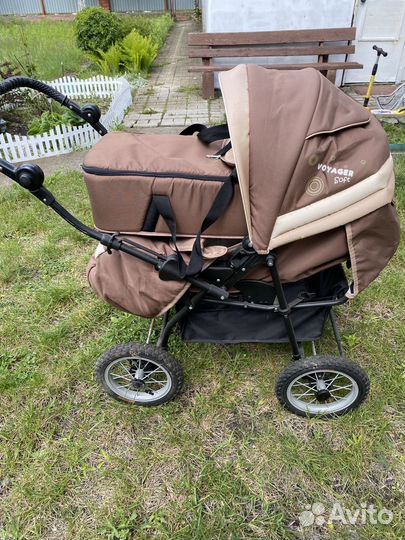 Коляска для новорожденного с переноской