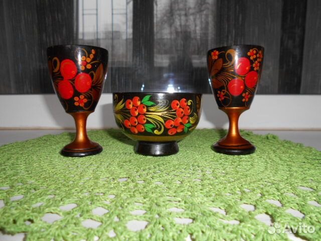 Посуда хохлома