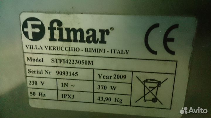 Тестораскаточная машина Fimar FI/42