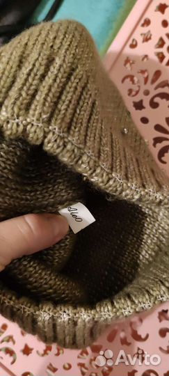 Шапка зимняя женская с помпоном