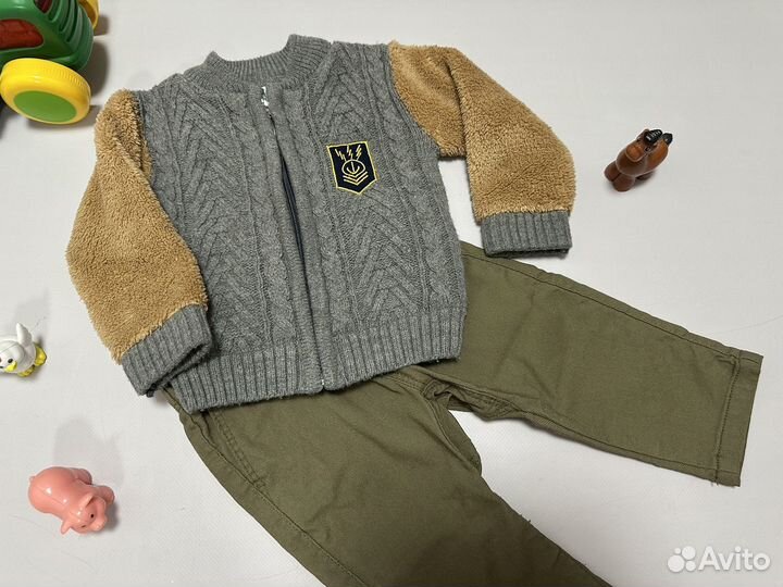 Вещи пакетом на мальчика 80