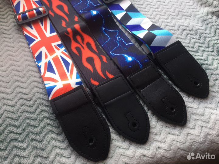 Ремень для гитары новый ремни