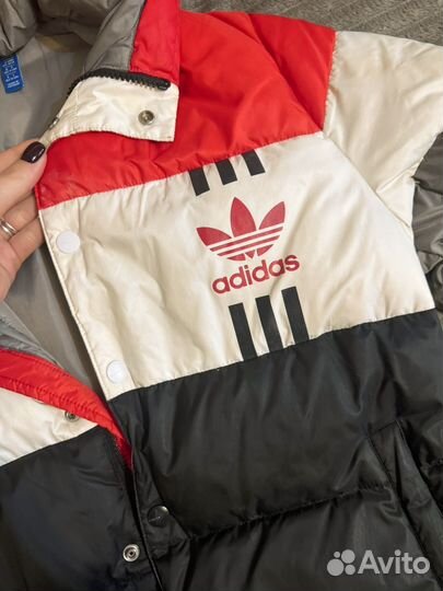 Пуховик зимний на мальчика adidas