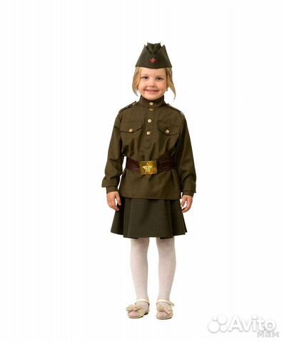Детская военная форма для девочки