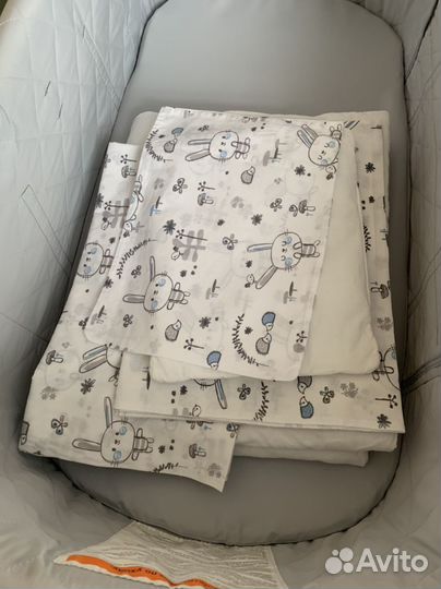 Колыбель Simplicity 4030 Classic Gray Stars