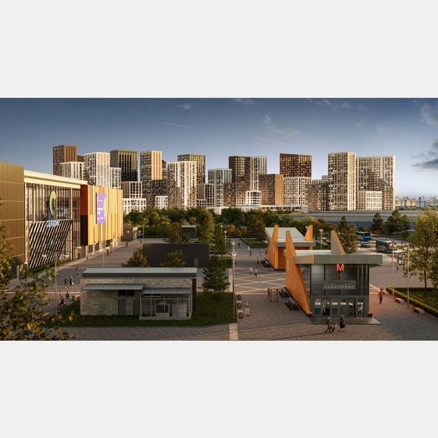 3-к. квартира, 70,4 м², 4/25 эт.