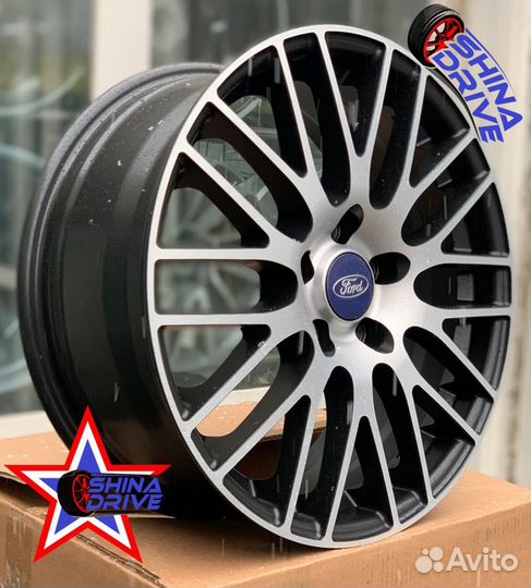 Диски Ford RS R17 5x108 Black Matt Groove