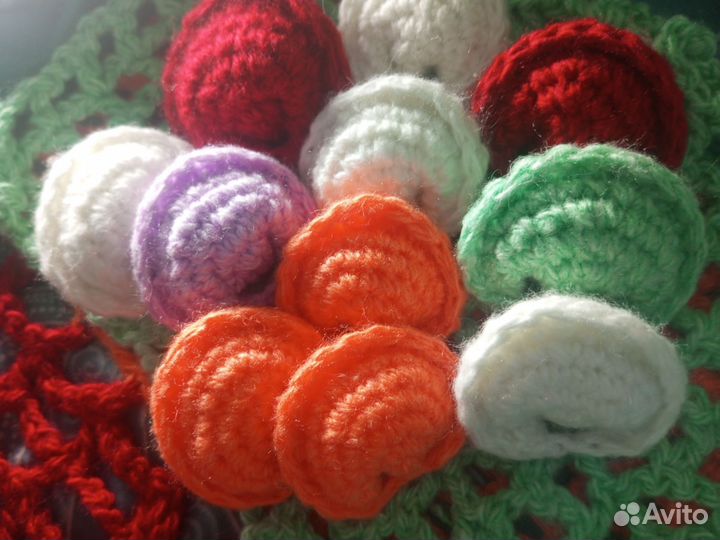 Вязаные пельмени