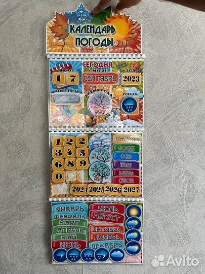 Календарь погоды
