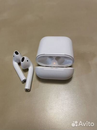 Кейс Airpods, футляр с беспровод.зарядкой оригинал