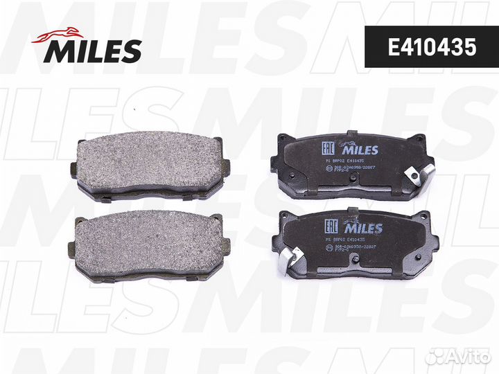 Колодки тормозные KIA spectra/carens 00/clarus 96