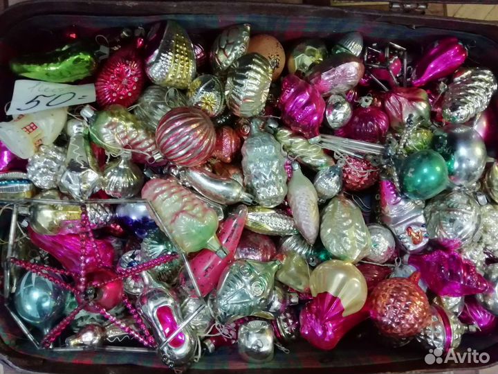Елочные игрушки СССР