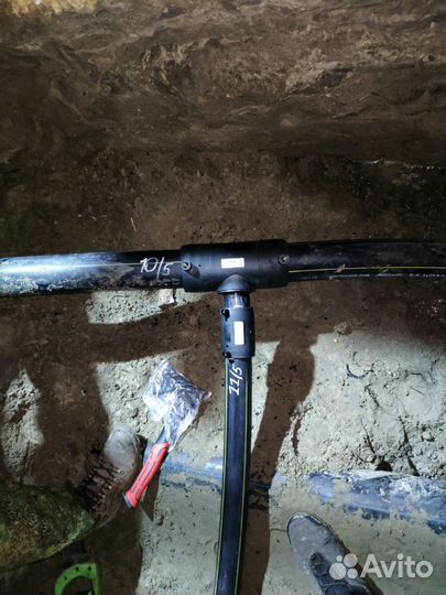 Монтаж газопровода и водопровода встык и электрому