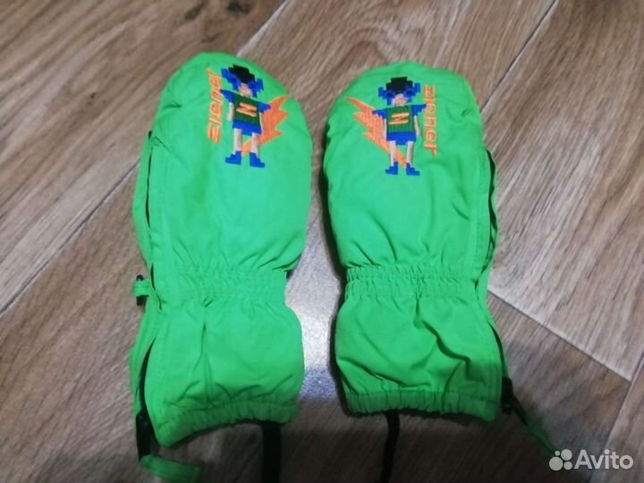 Варежки детские непромокаемые теплые