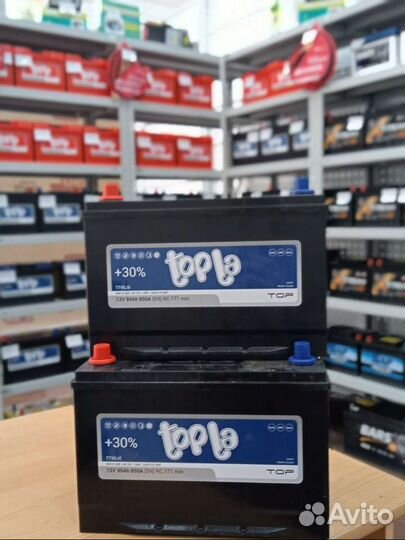 Аккумулятор Topla на Toyota land cruiser prado