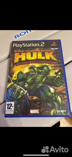 Диск халк оригинал. sony playstation 2