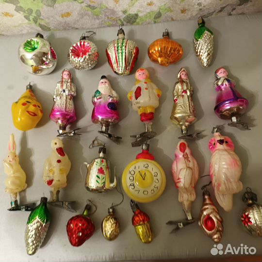 Елочные игрушки СССР