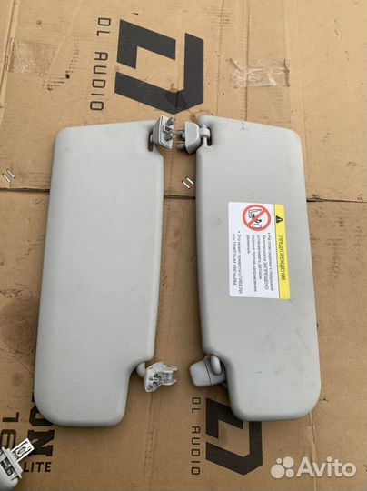 Козырьки солнцезащитные Volkswagen Polo седан