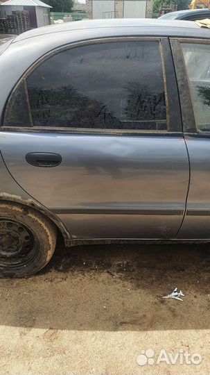 Дверь задняя правая chevrolet lanos