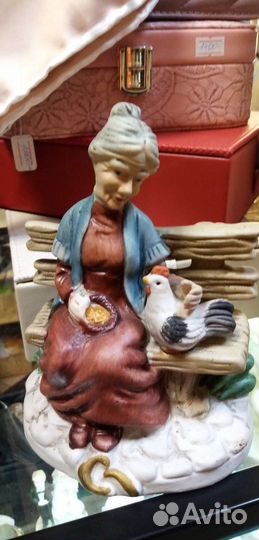 Статуэтка старички бисквит