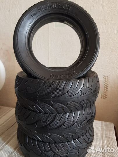 Литая покрышка 200x60