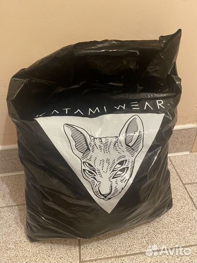 Пакет с детскими вещами