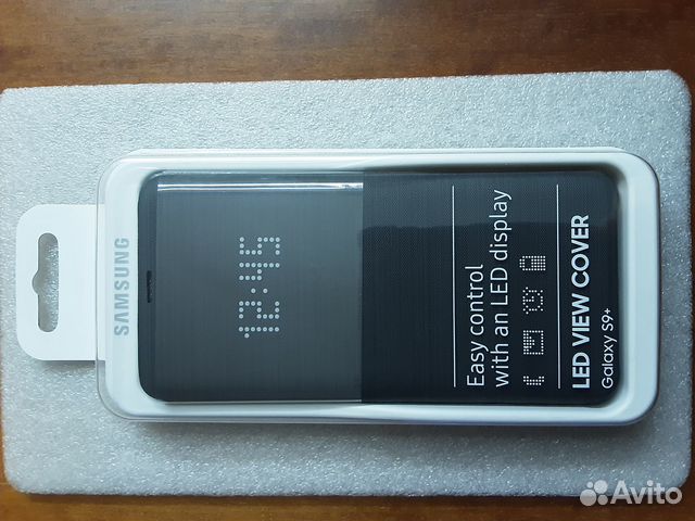 Чехол на Samsung S9 plus LED Новый Запакованный