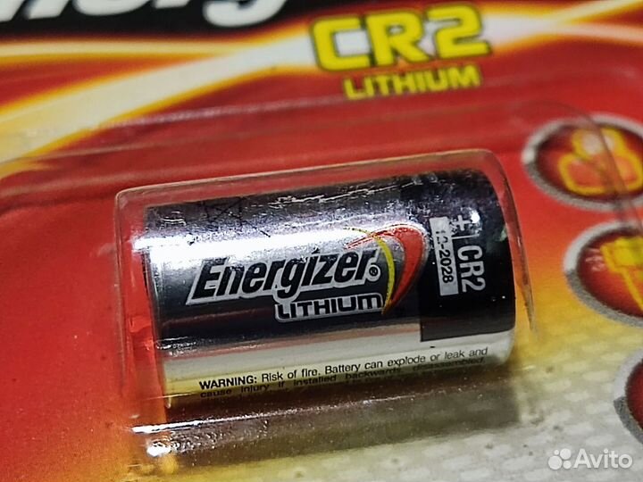 Литиевaя батарейка 3V Еnergizer CR2