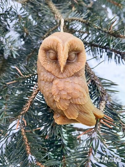 Свеча Сова большая