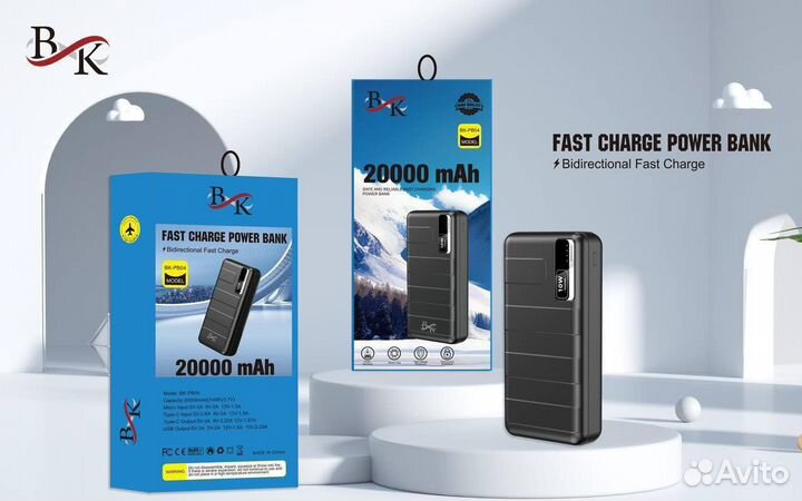 Повербанк power bank 20000mah 30000 mah