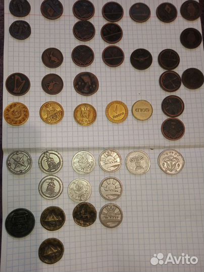 Жетоны из Пятерочки