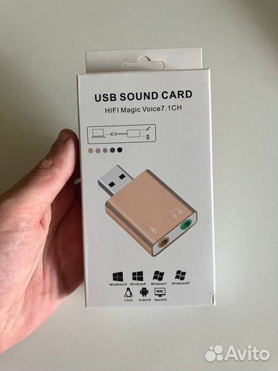 Звуковая карта usb