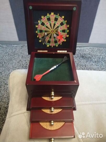 Дартс магнитный настольный набор