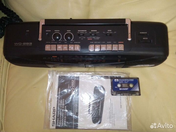 Магнитофон Sharp WQ-293Z(BK). QT