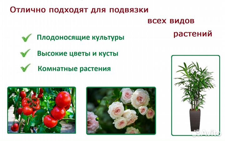 Колышки опоры для растений