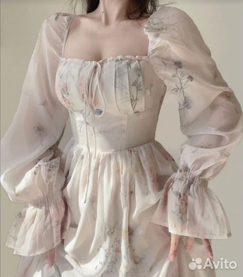 Платье стиль бохо, корейский стиль