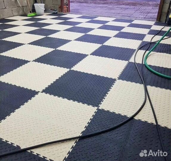 Модульная пвх плитка для склада