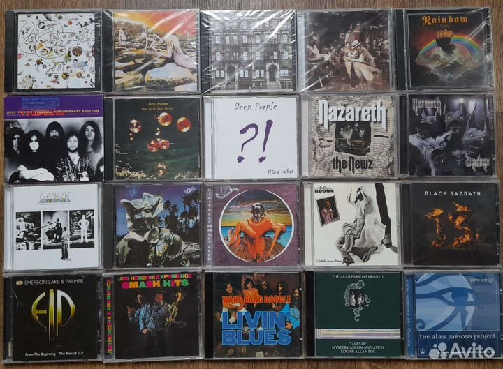 CD фирма Rock, Hard Rock, Blues, Disco