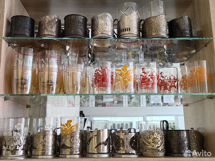 Подстаканники и стаканы Чайные кофейные наборы